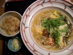 うどん＆かやくご飯