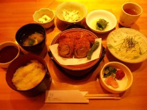 カツ定食京都